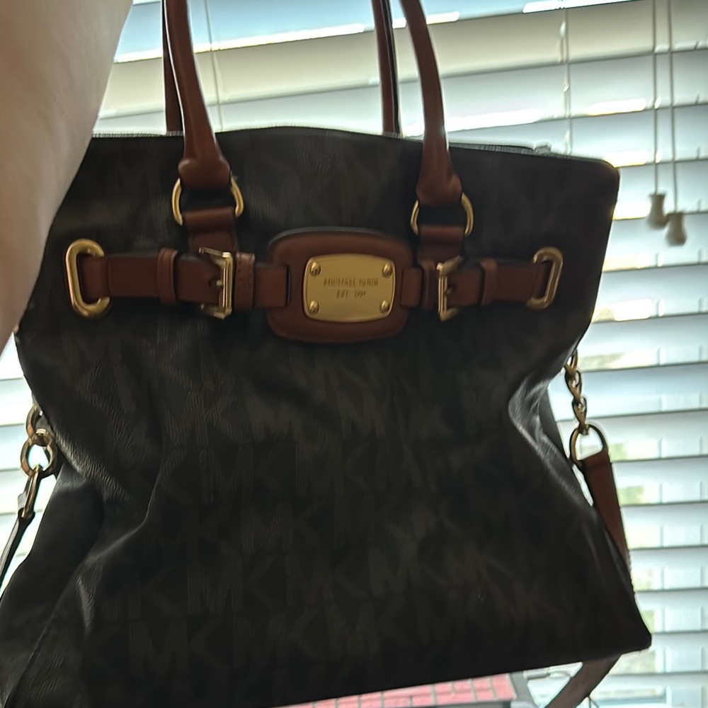 Michael Kors Dark Brown Tote Bag